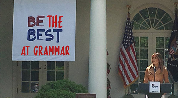 Melania Trump's Be Best initiative